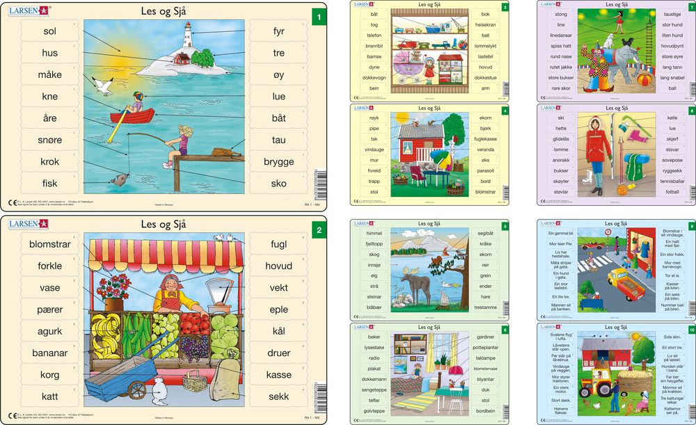 LA1 - Read and Look 1-10 (Norwegian (Nynorsk))