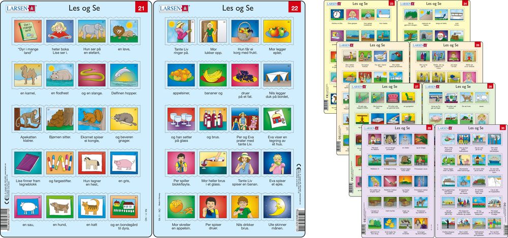 LA3 - Read and Look 21-30 (Norwegian)