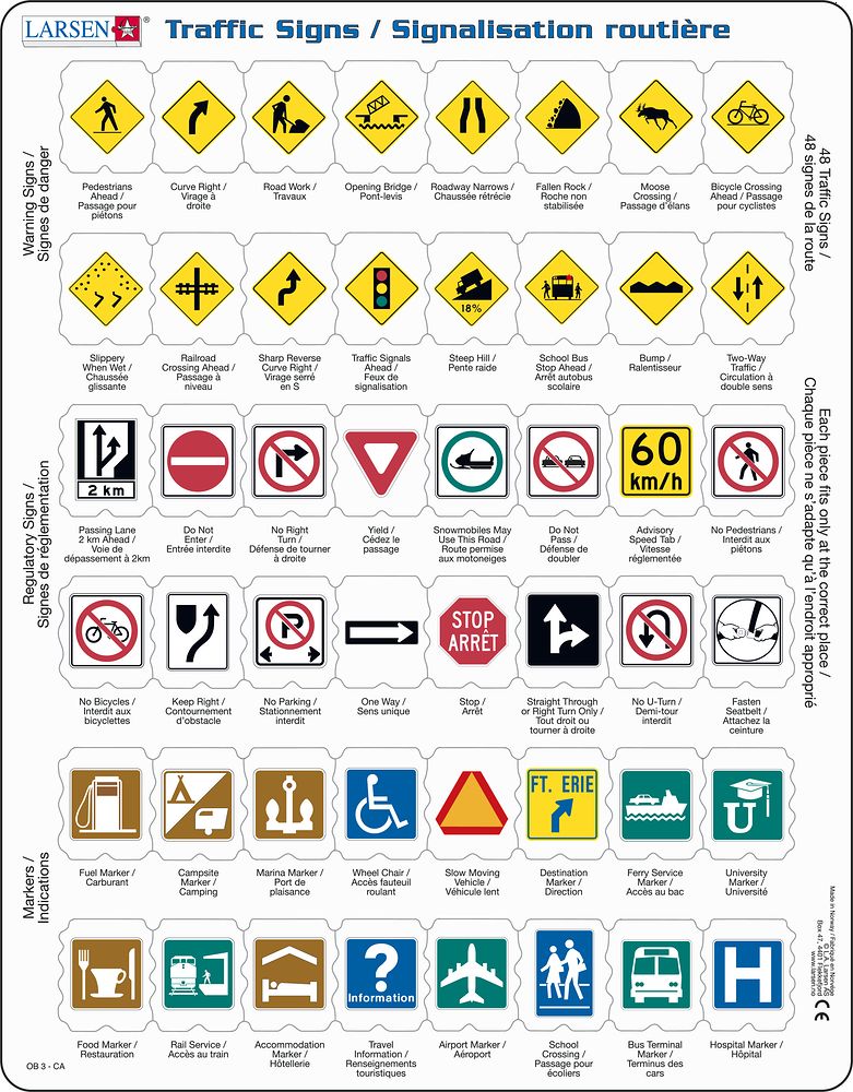 OB3 - Traffic Sign (Canada)