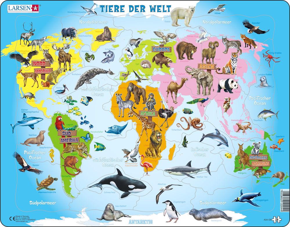 A34 - Animals of the World (German)