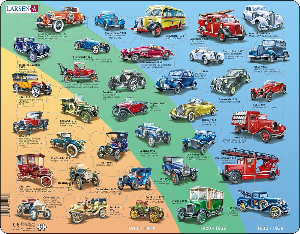 HL8 - Historical Cars 1901 - 1939 (German)