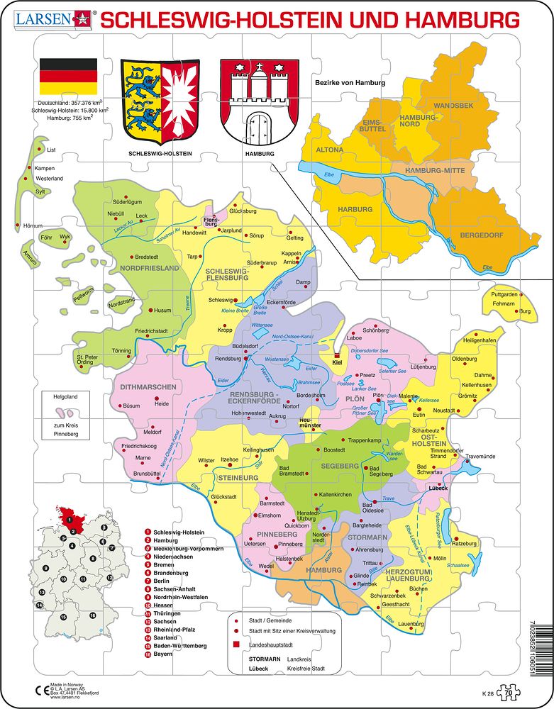 K28 - Hamburg and Schleswig-Holstein (German)