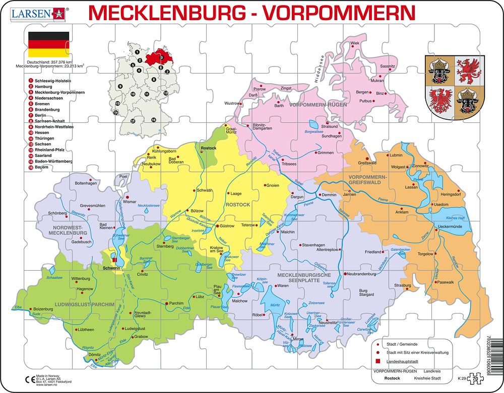 K29 - Mecklenburg-Vorpommern Political (German)