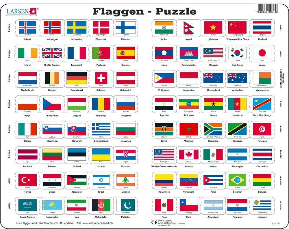 L2 - Flag-Puzzle (German)