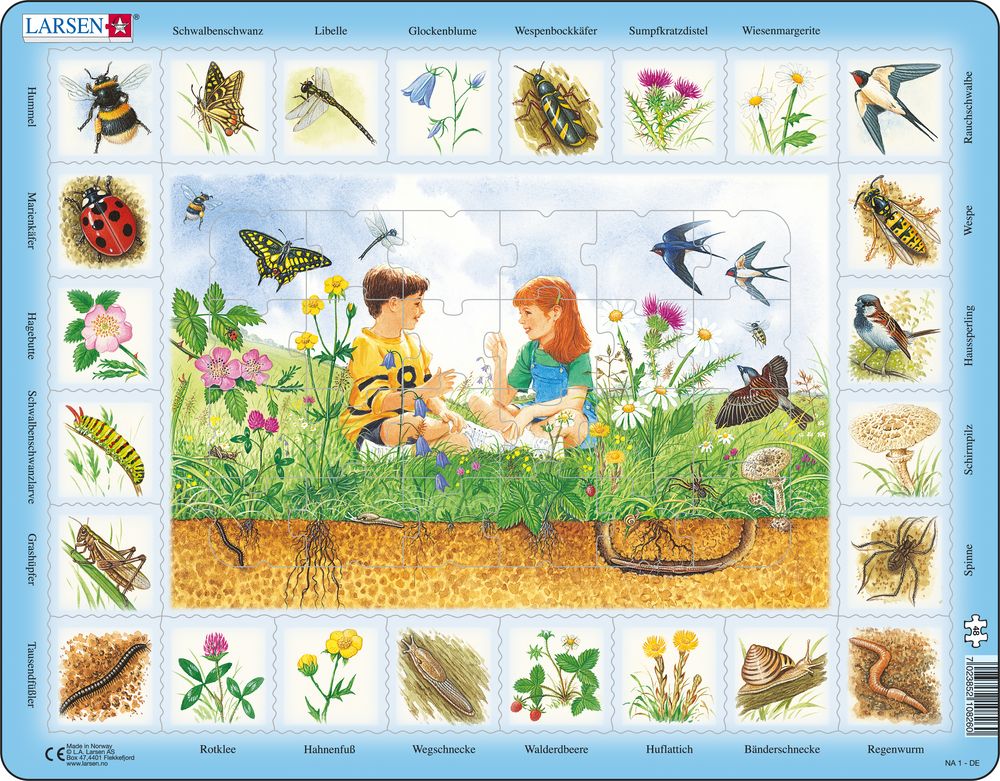 NA1 - Nature Puzzle: Field (German)