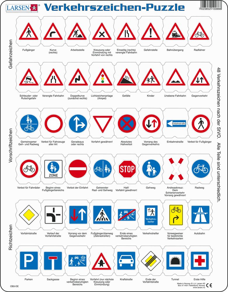 OB3 - Traffic Sign (German)