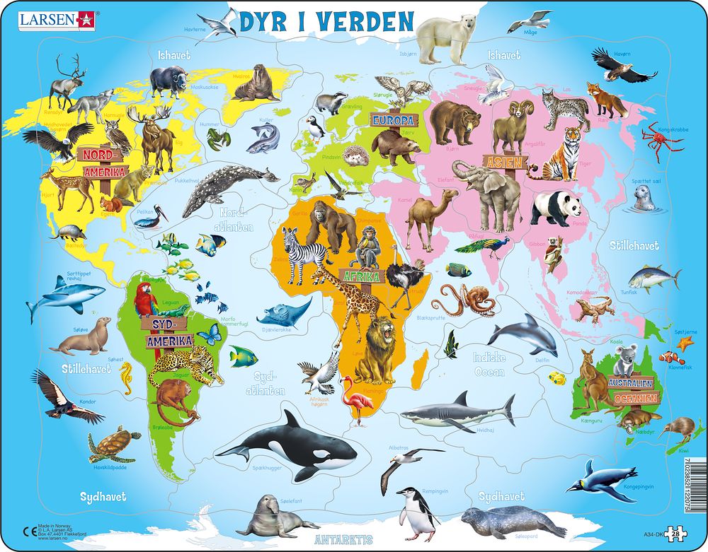 A34 - Animals of the World (Danish)