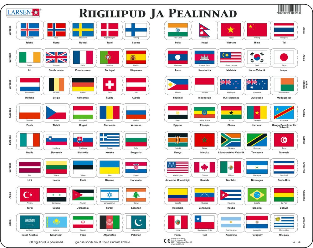 L2 - Flag-Puzzle (Estonian)