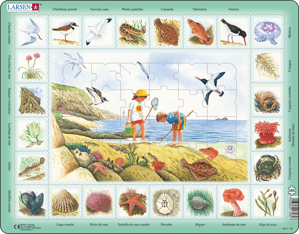 NA2 - Nature Puzzle: Seaside (Spanish)