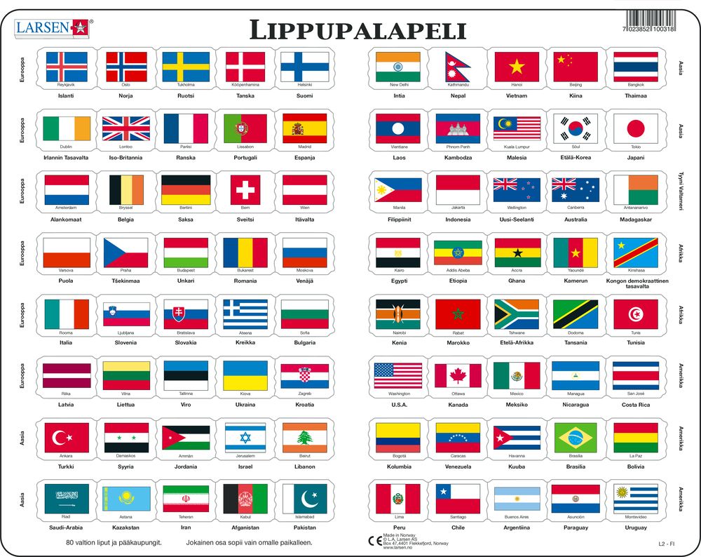 L2 - Flag-Puzzle (Finnish)
