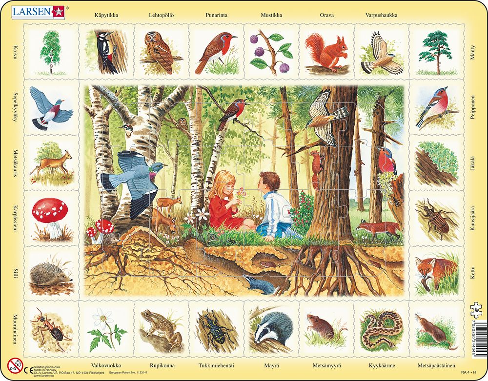 NA4 - Nature Puzzle: Forest (Finnish)
