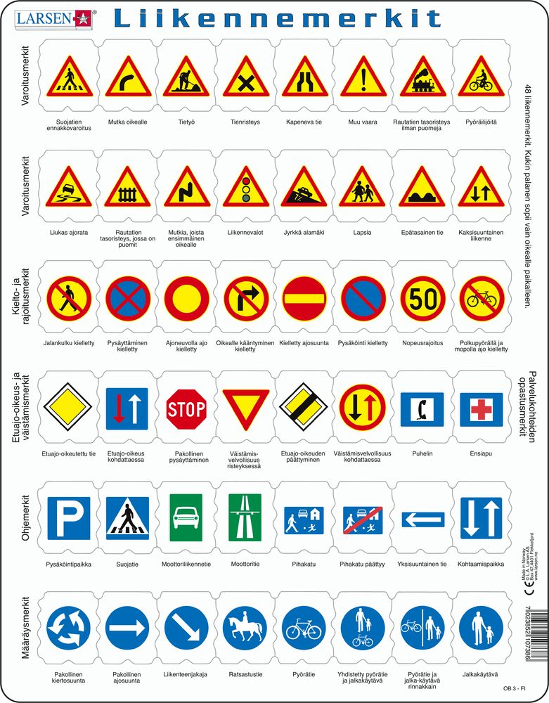 OB3 - Traffic Sign (Finnish)