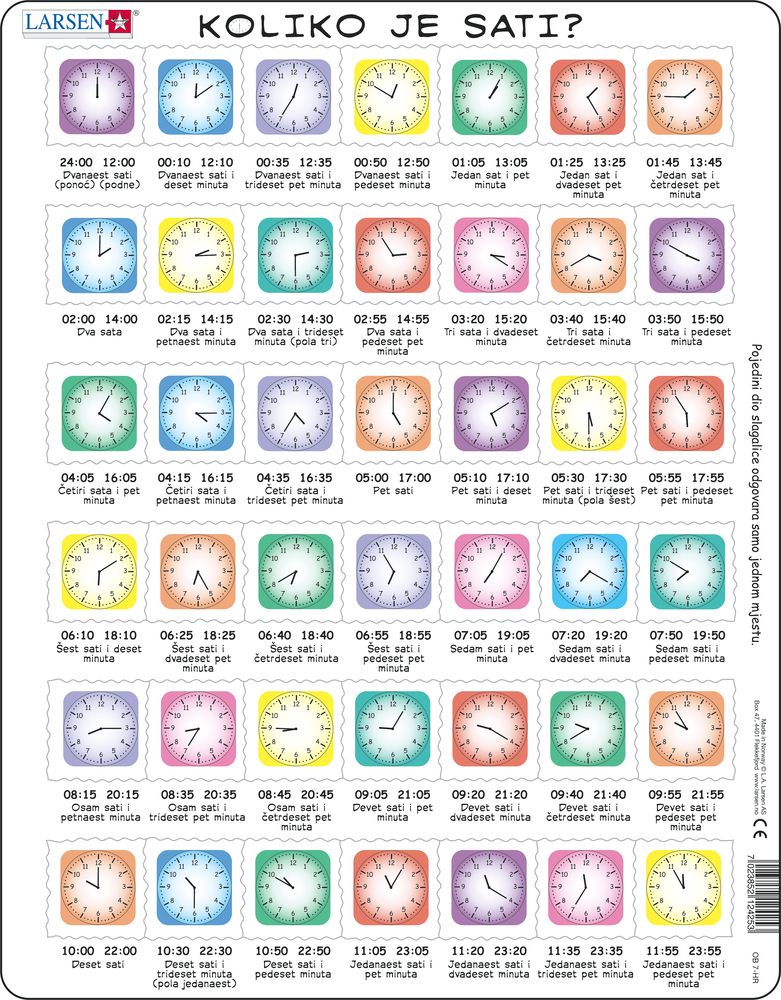 OB7 - Learn the Clock (Croatian)