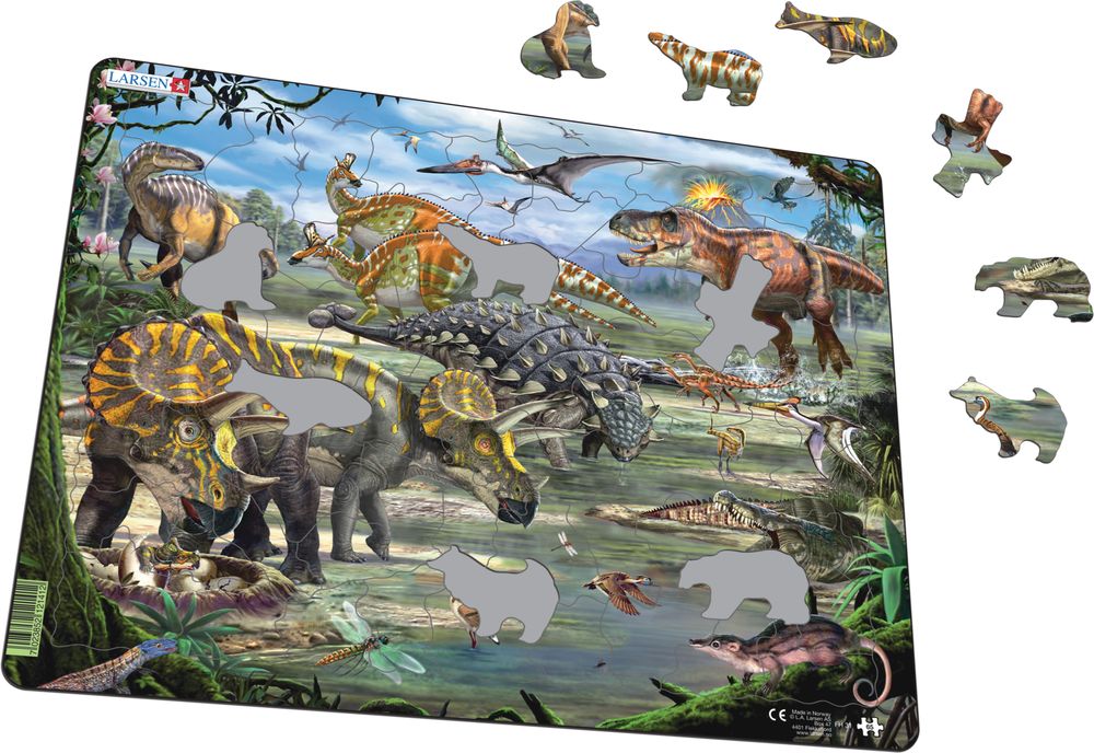 FH31 - Dinosaurs of the Cretaceous Period (Illustrative image 1)