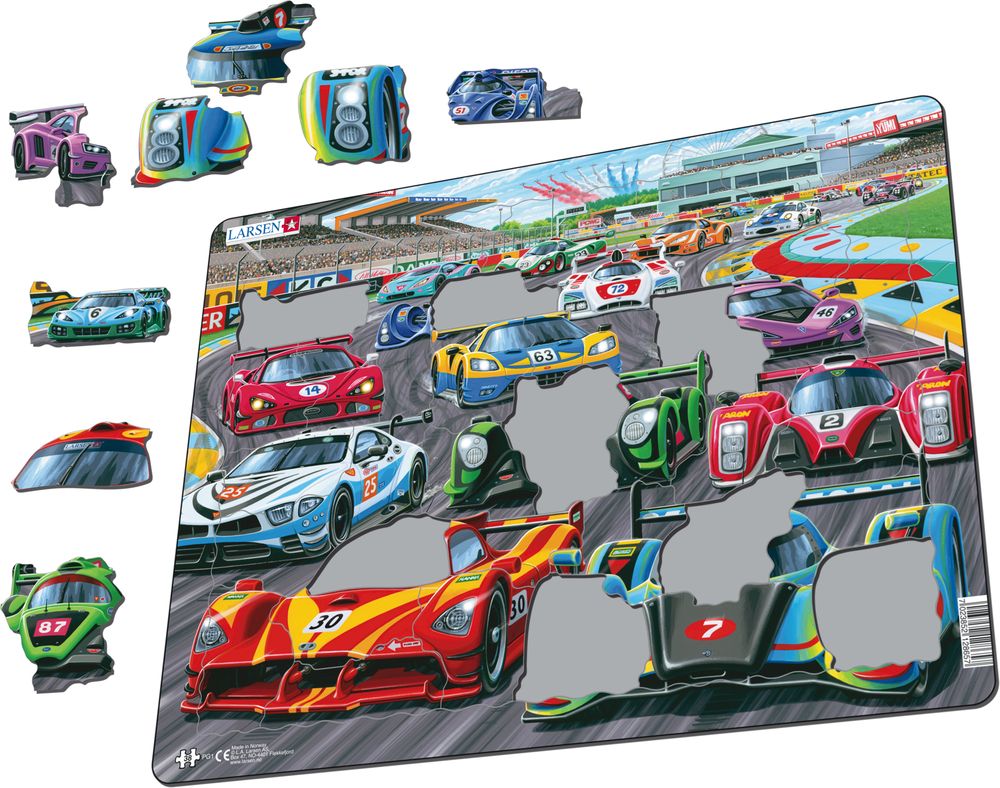 PG1 - Racing Cars on the track (Illustrative image 1)