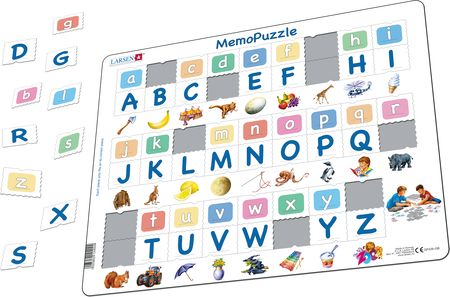 GP426 - MemoPuzzle: The Alphabet with 26 Upper and Lower Case Letters
