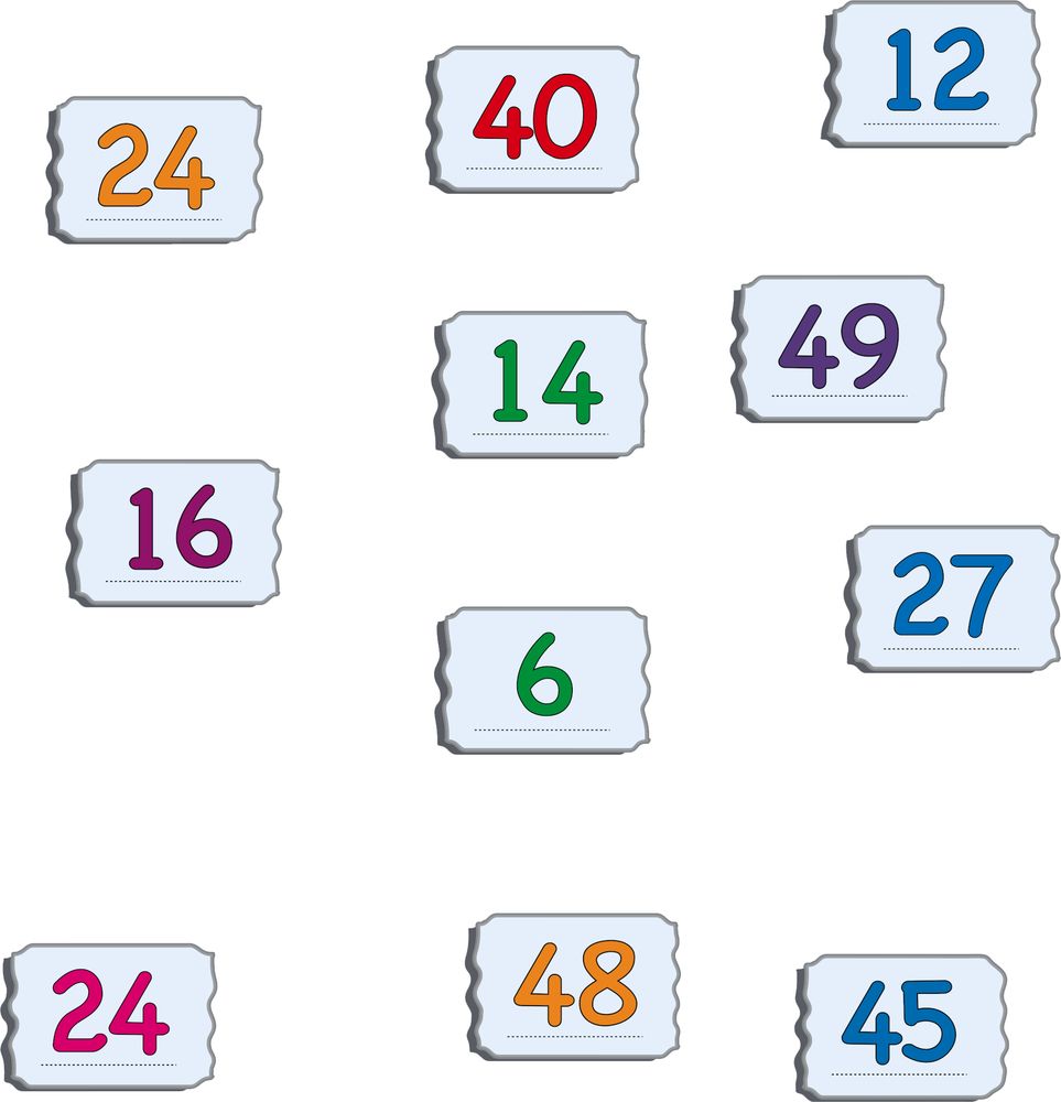 AR17 - Math Puzzle: Multiplication (2 to 9) (Illustrative image 2)