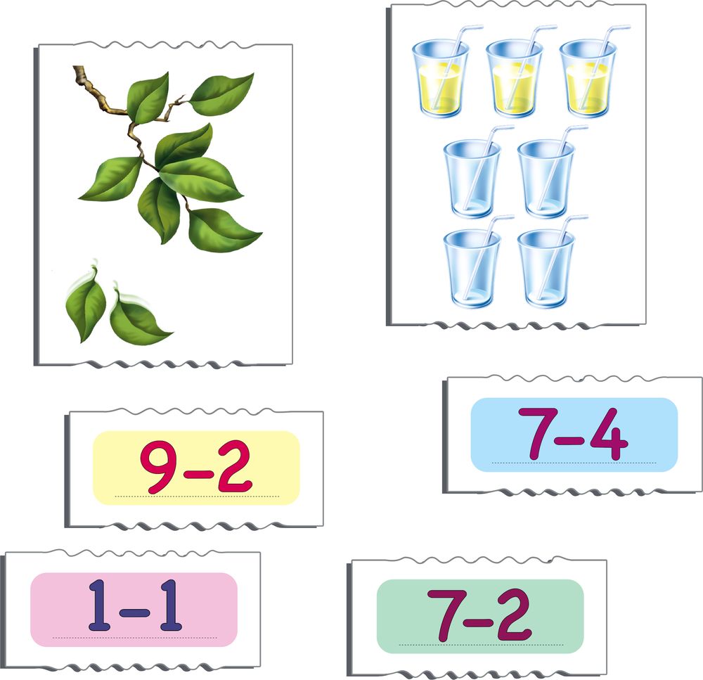 AR19 - Math puzzle: Subtraction from 10 - 0 (Illustrative image 2)