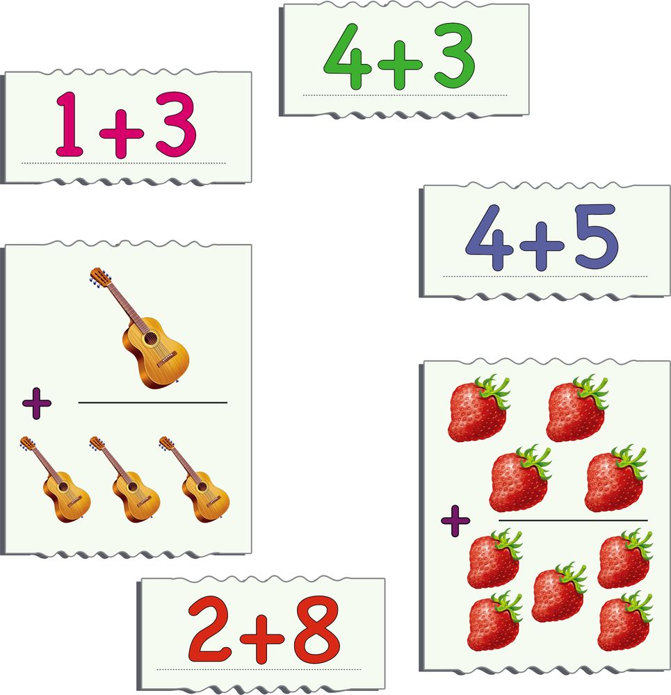 AR4 - Math puzzle: Addition from 1 to 10 (Illustrative image 2)