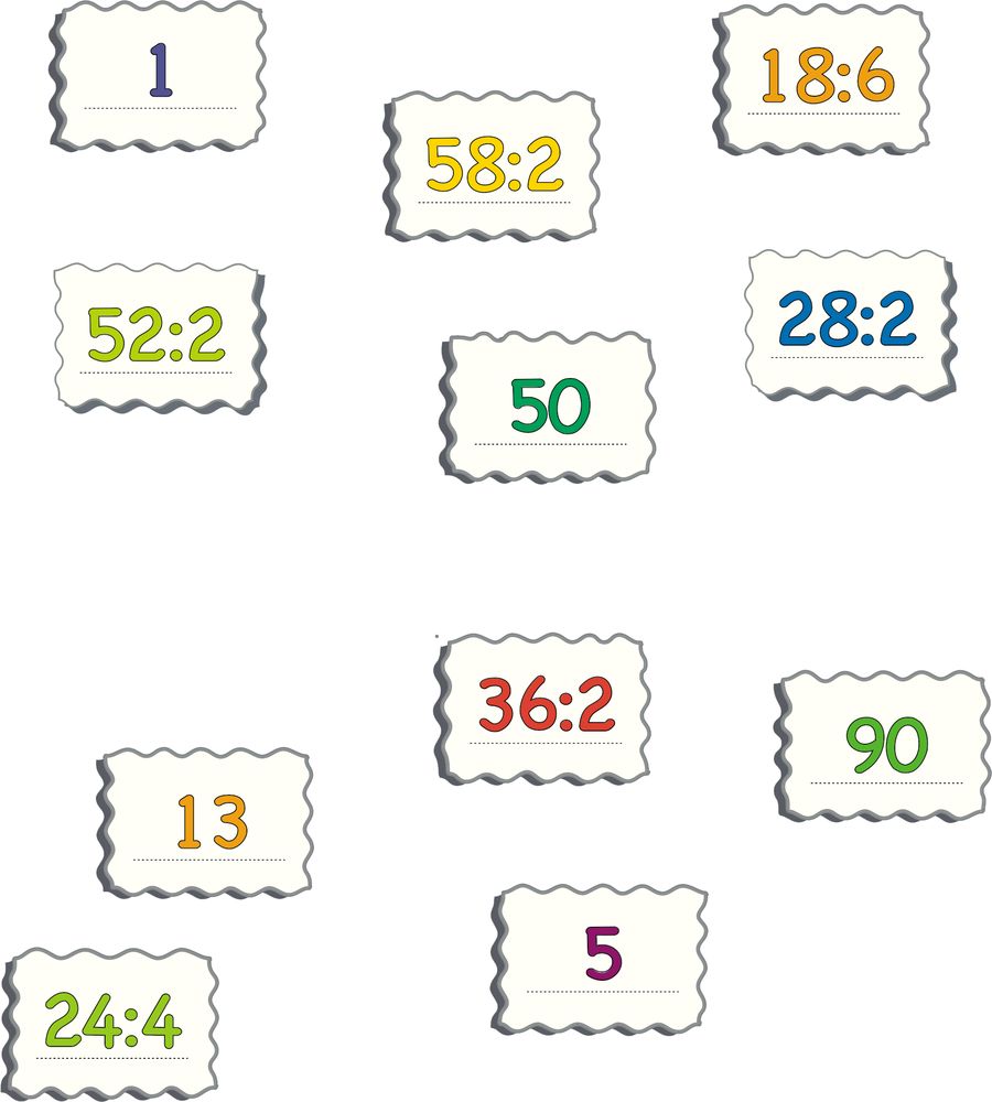 AR9 - Math Puzzle: Division (Illustrative image 2)