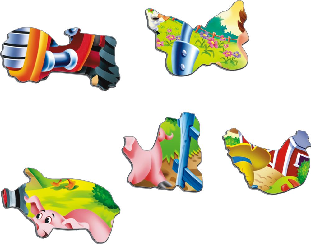 BM7 - On the Farm: Tractor Racing a Pig (Illustrative image 2)