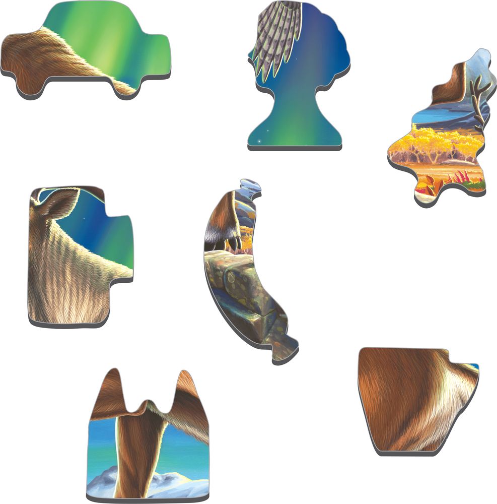 FH26 - Reindeer in Northern Lights (Illustrative image 2)