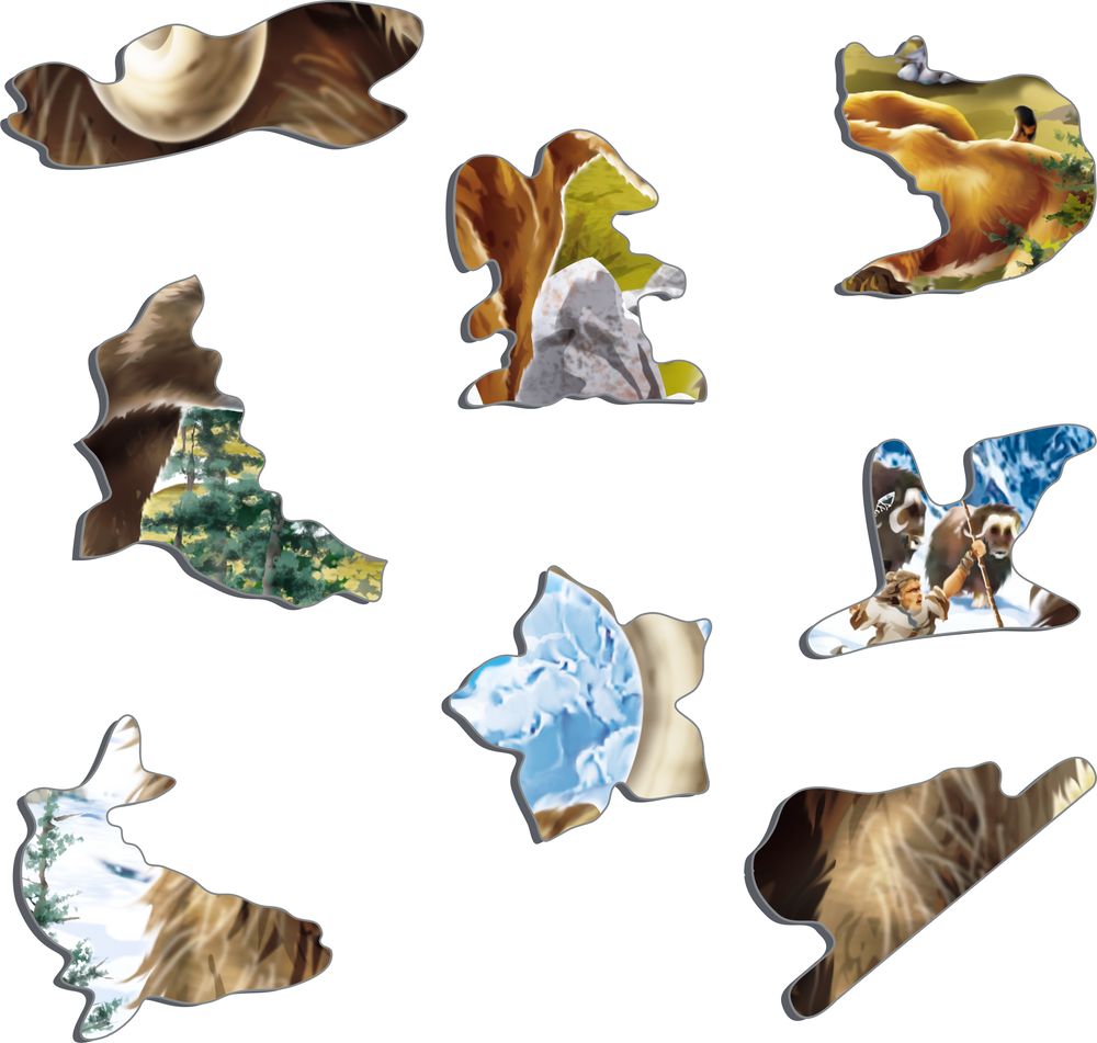 FH27 - Mammoths Being Hunted in Prehistoric Times (Illustrative image 2)