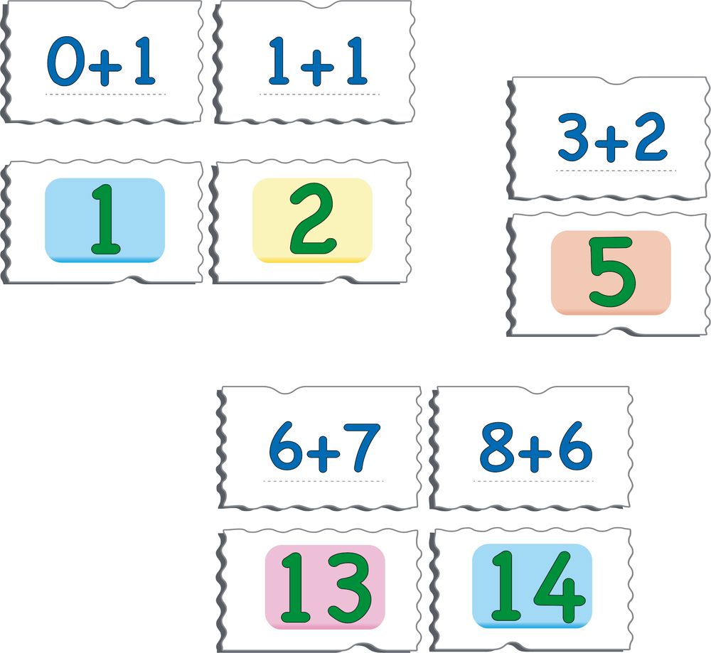 GP3 - MemoPuzzle: Addition with Numbers from 0-20 (Illustrative image 2)