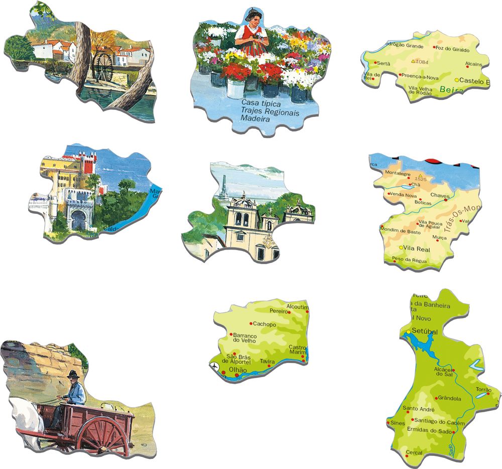 K71 - Portugal - Map, Sights and Attractions (Illustrative image 2)