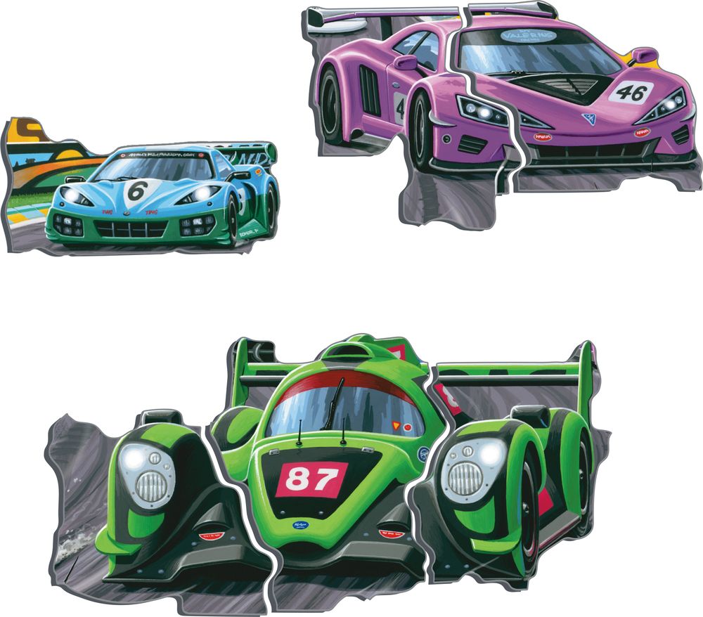 PG1 - Racing Cars on the track (Illustrative image 2)