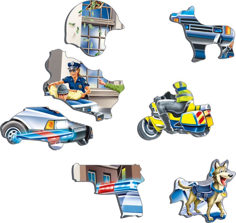 US32 - Police Catching the Bank Robbers (Illustrative image 2)