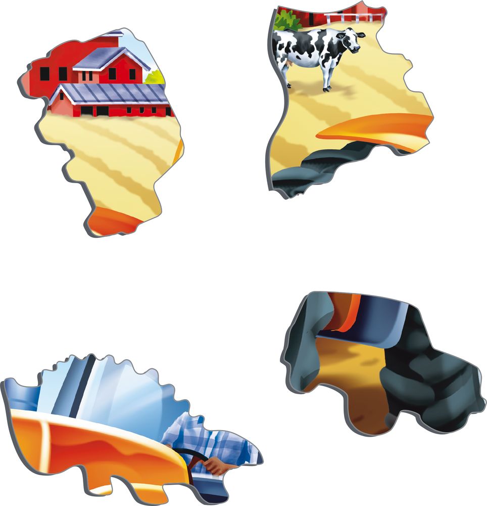 US4 - Large Tractor in a Farm Field (Illustrative image 2)