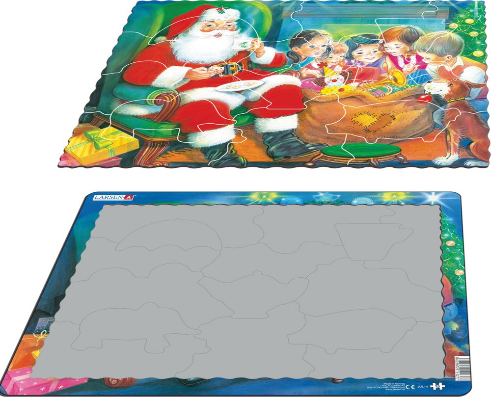 JUL14 - Santa Claus Enjoying a Cookie (Illustrative image 3)