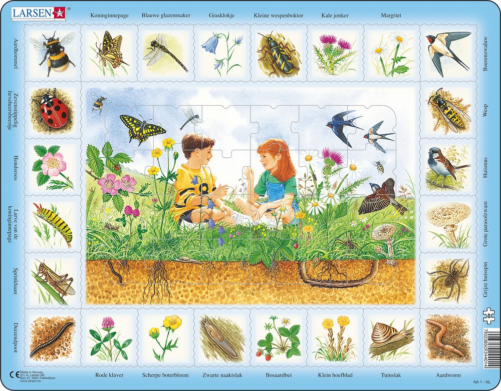NA1 - Nature Puzzle: Field (Dutch)