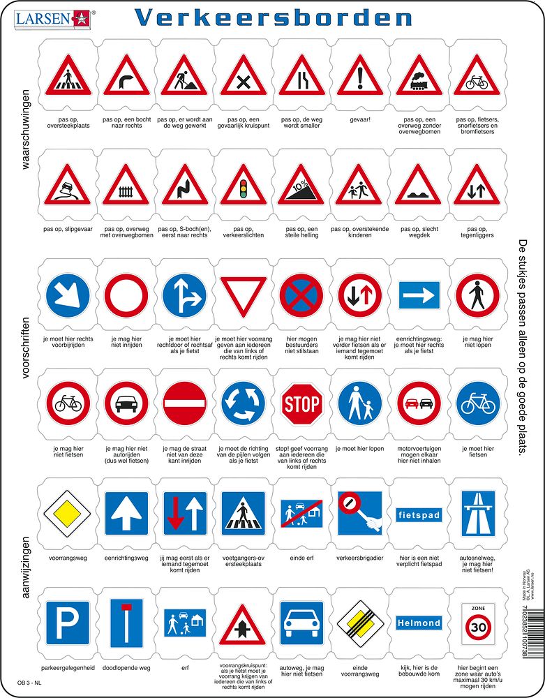 OB3 - Traffic Sign (Dutch)