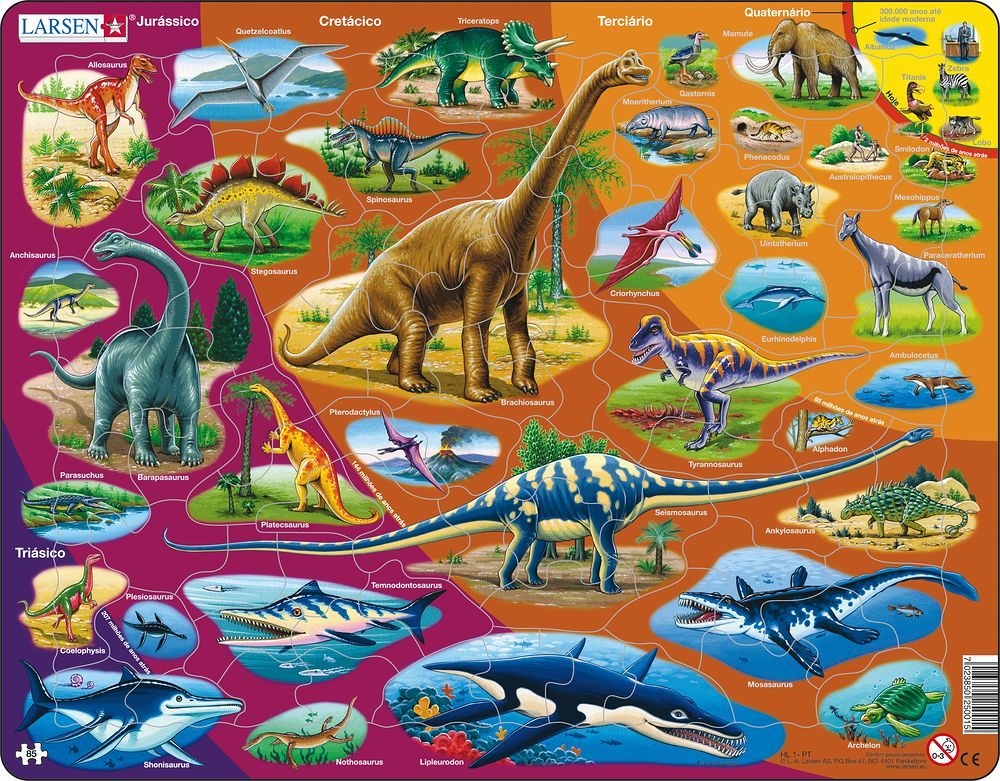 HL1 - Natural History - Triassic Period to Today (Portuguese)