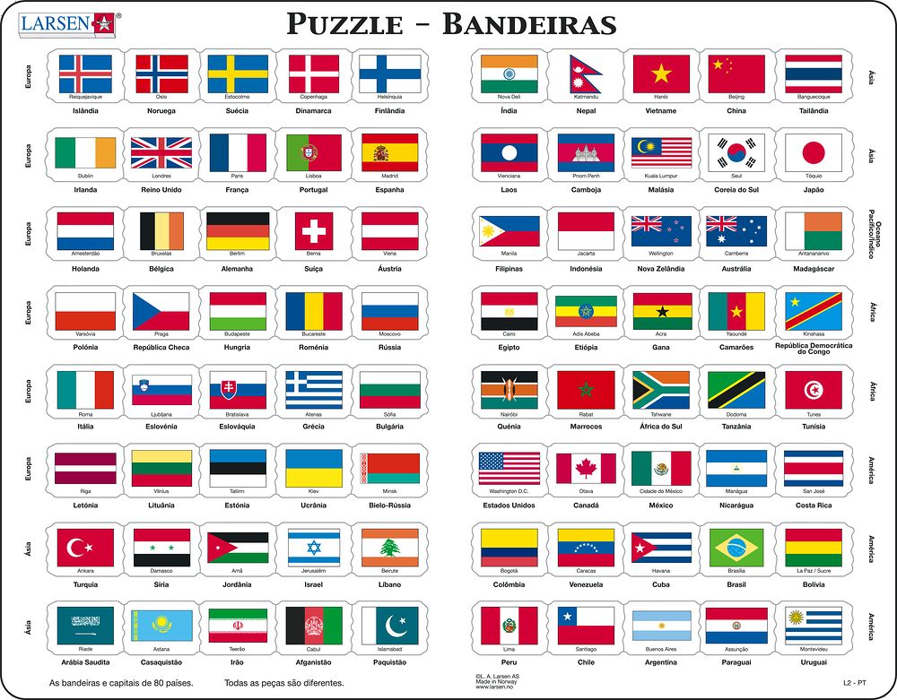 L2 - Flag-Puzzle (Portuguese)