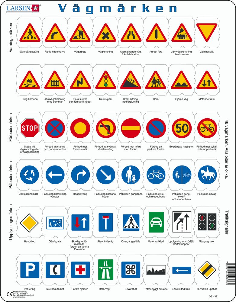 OB3 - Traffic Sign (Swedish)