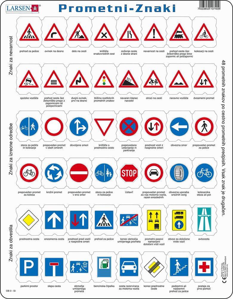 OB3 - Traffic Sign (Slovene)