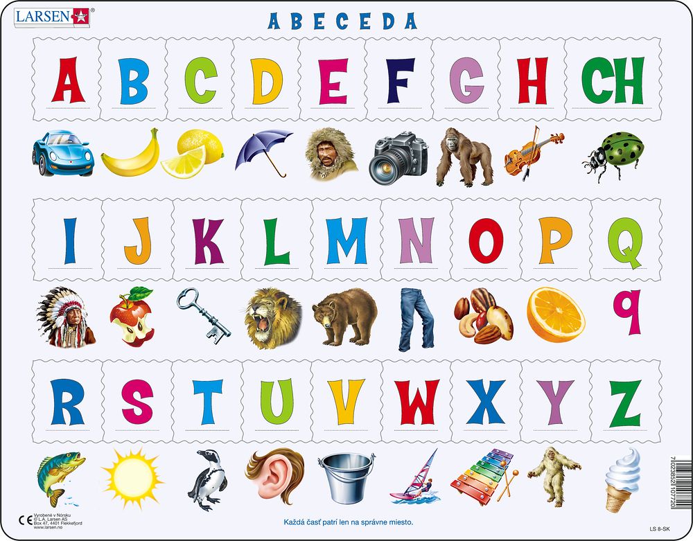 LS827 - ABC-Puzzle(27) (Slovak)