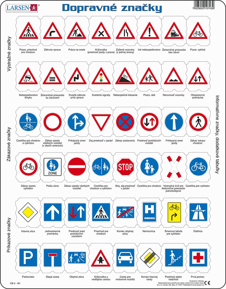 OB3 - Traffic Sign (Slovak)