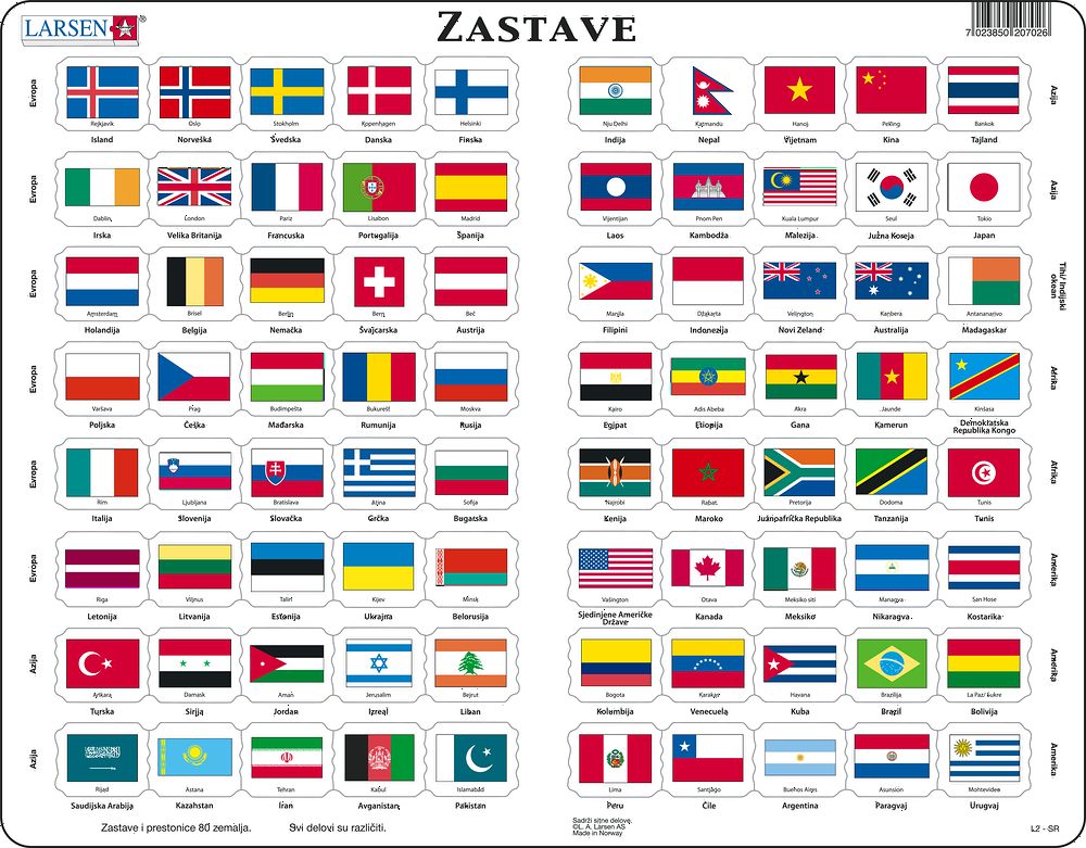 L2 - Flag-Puzzle (Serbian)