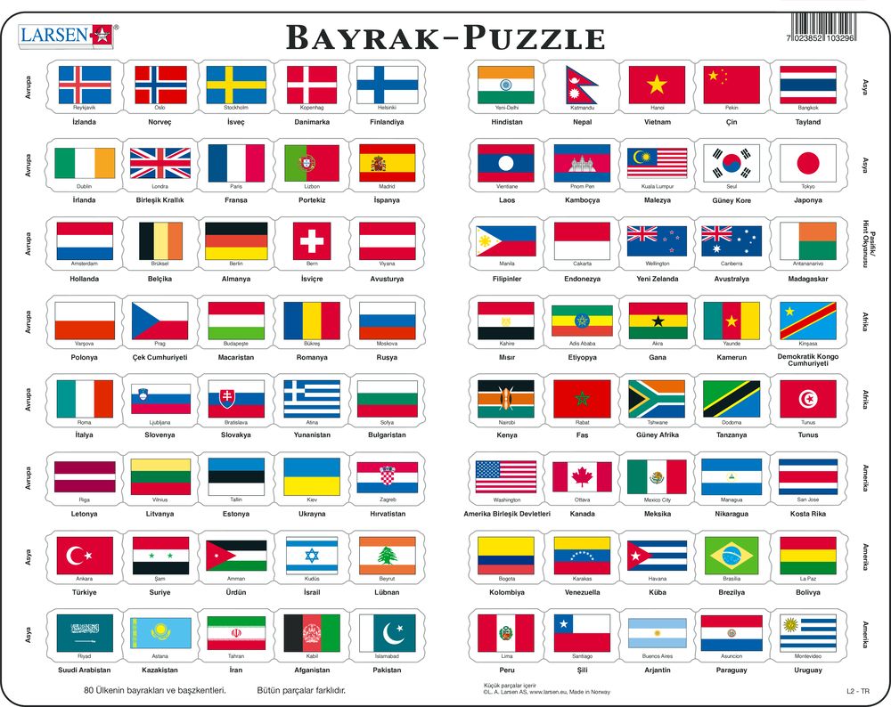 L2 - Flag-Puzzle (Turkish)