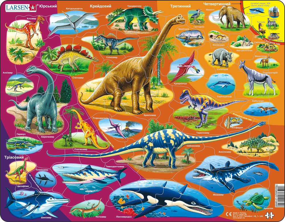 HL1 - Natural History - Triassic Period to Today (Ukrainian)