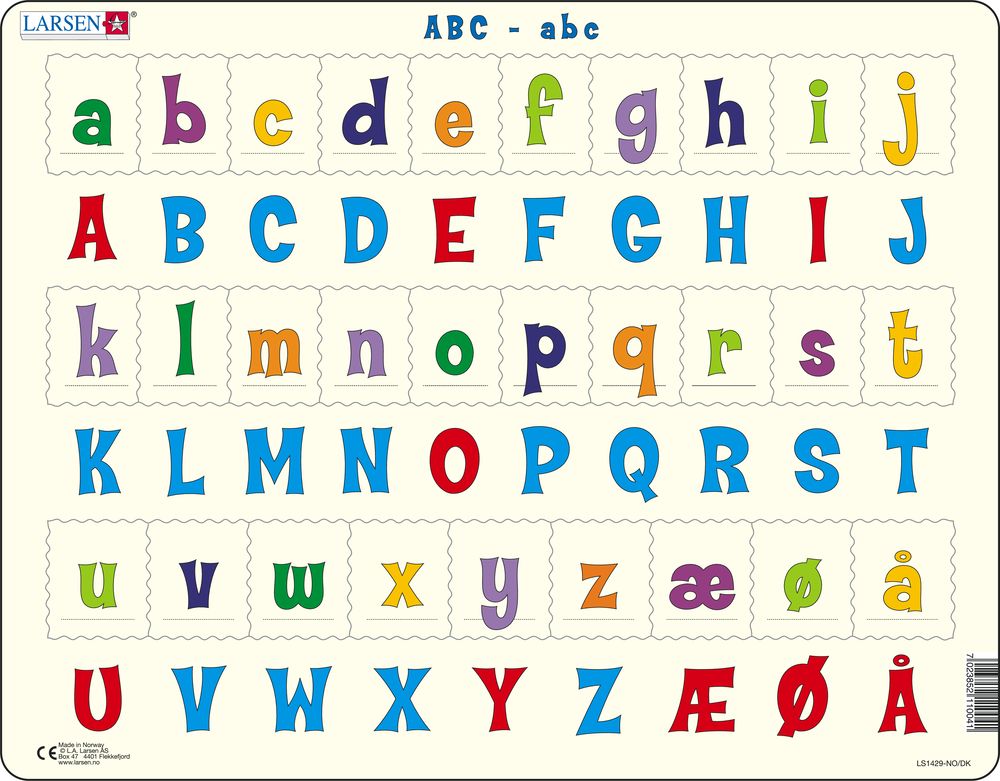 LS1429 - ABC-abc (Multilingual (Norwegian/Danish))