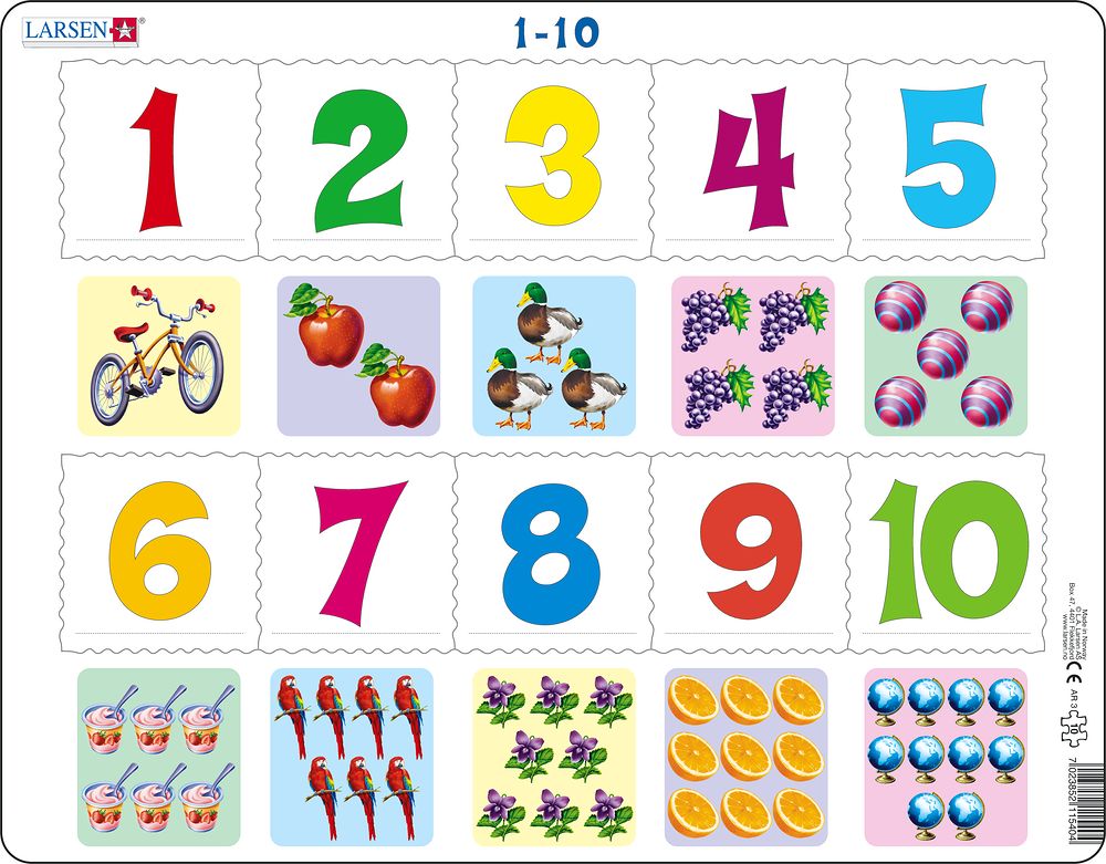 AR3 - Learn to Count: Numbers from 1-10 (Neutral)