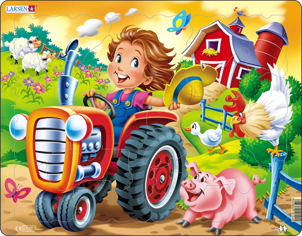 BM7 - On the Farm: Tractor Racing a Pig (Neutral)