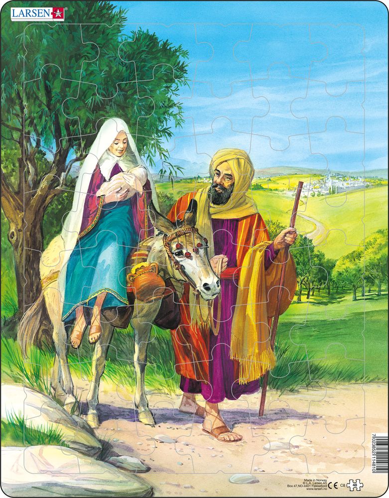 C8 - Mary, Joseph and Baby Jesus on their way to Egypt (Neutral)