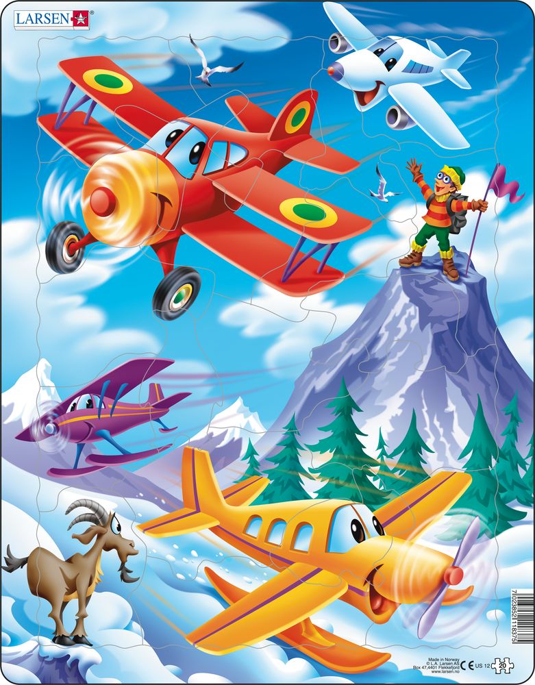 US12 - Happy Planes Racing in the Snowy Mountains (Neutral)