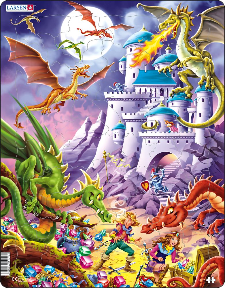 US17 - Dragons and Heroes Guarding the Castle Treasure (Neutral)
